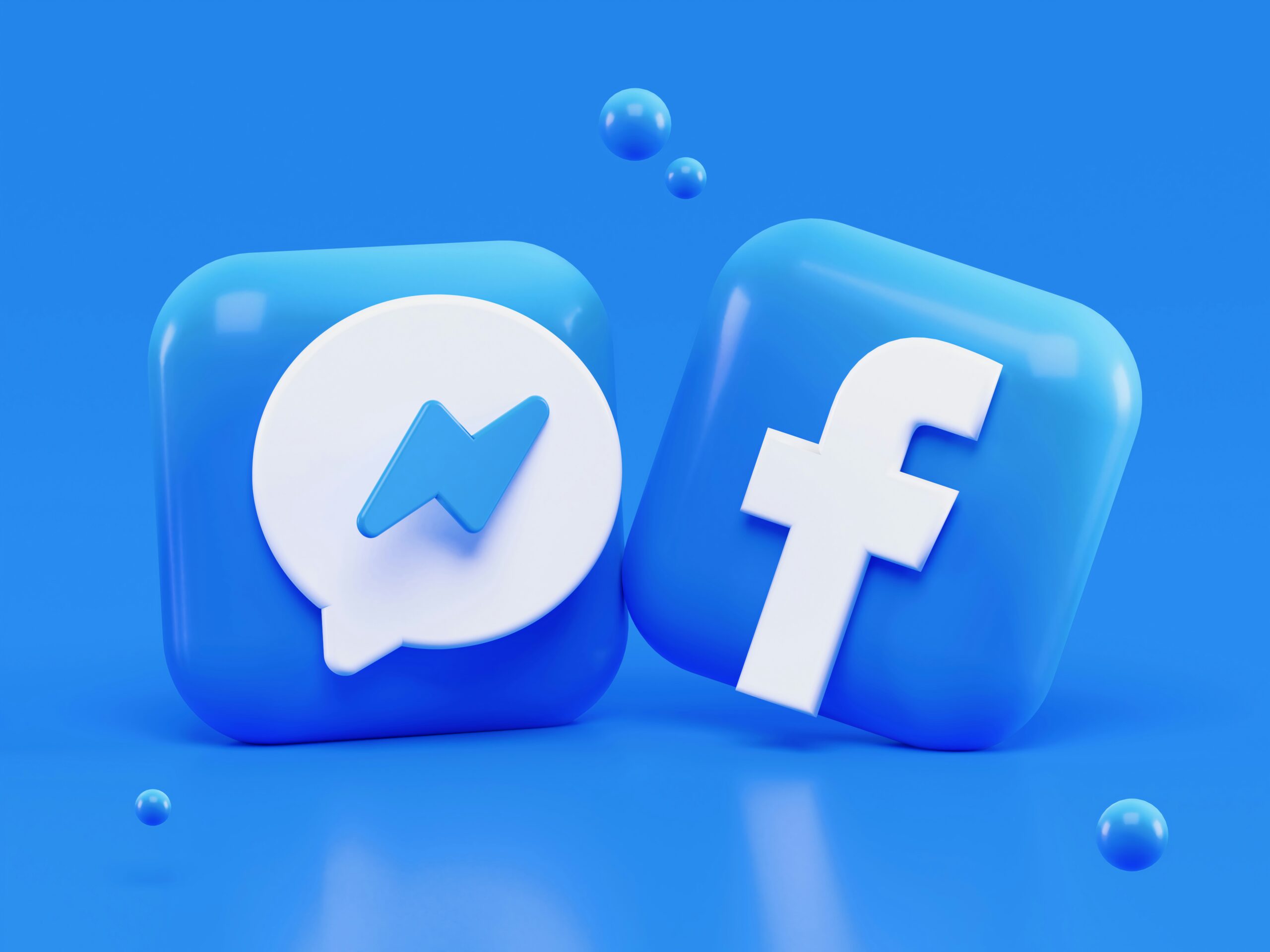 Facebook messenger 3d icon